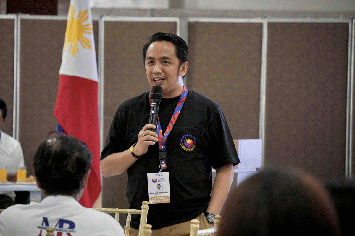 House Deputy Secretary General Sofonias "Ponyong" Ganonada Jr.