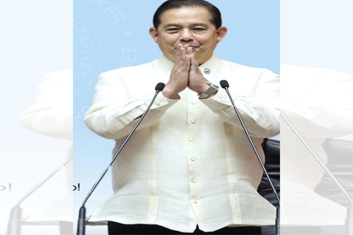 Speaker Romualdez.