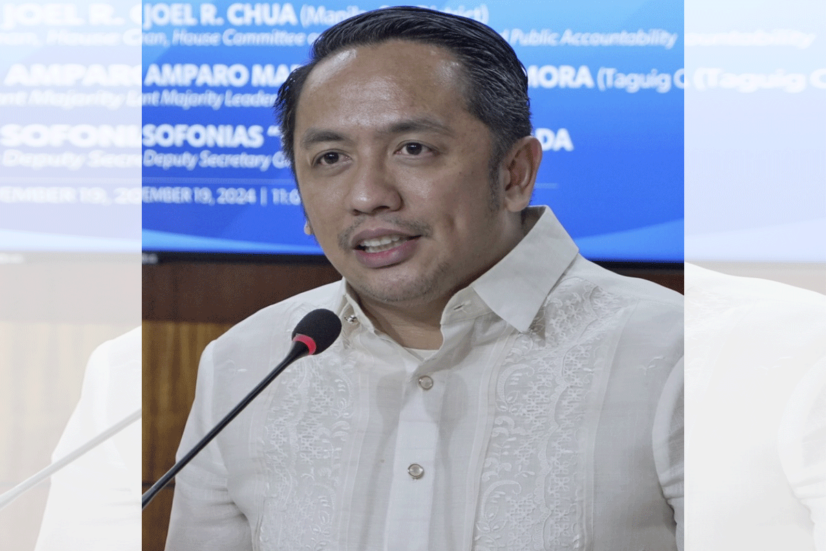 House Deputy Secretary General Sofonias “Ponyong” P. Gabonada