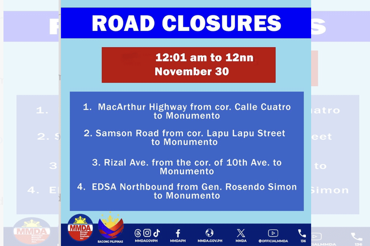 Road Closure