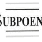 Subpoena