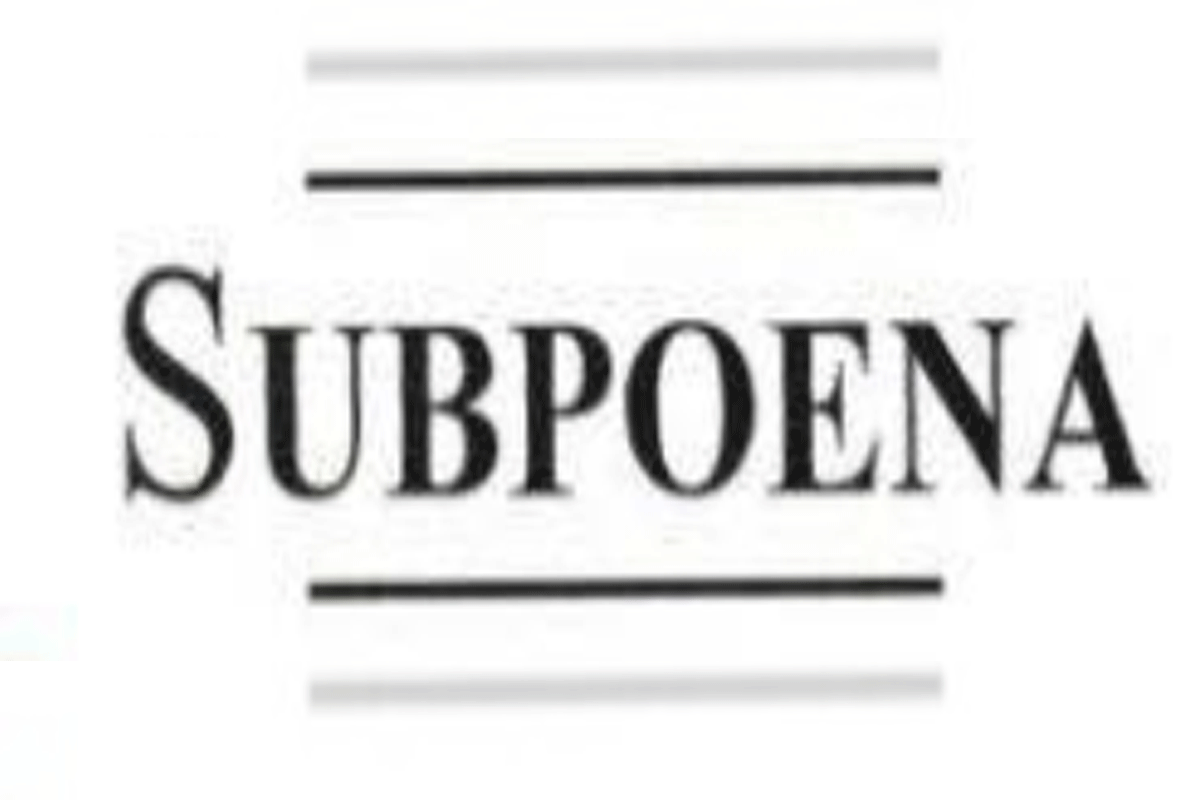 Subpoena