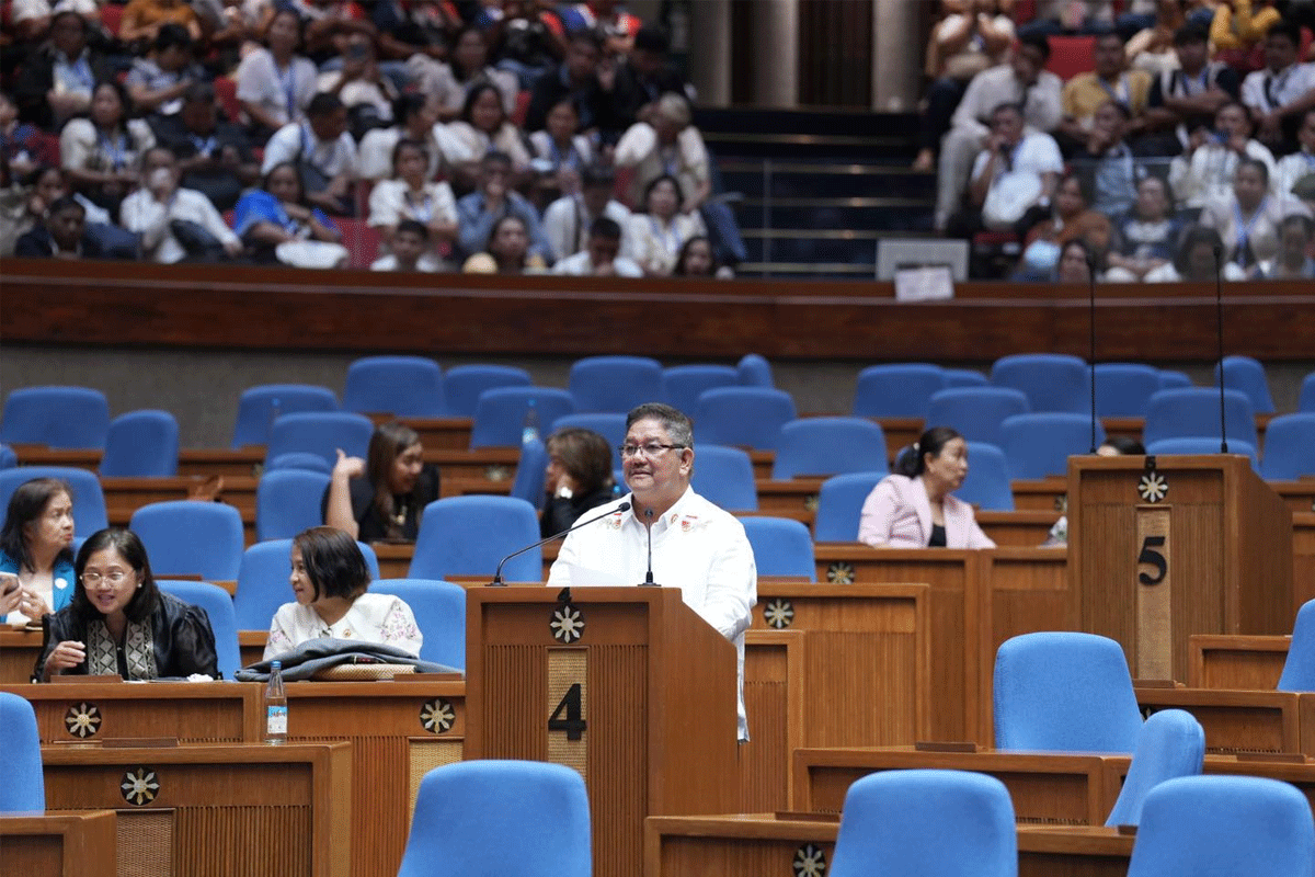 House Minority Leader Marcelino “Nonoy” Libanan