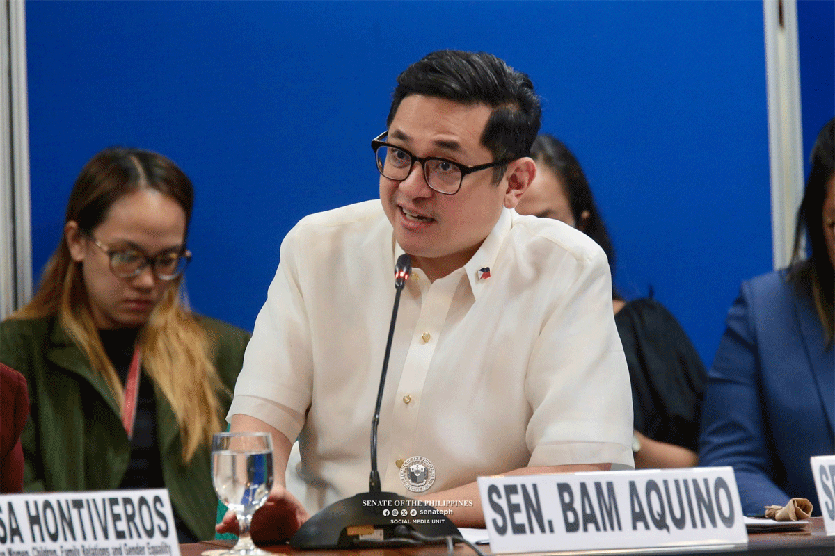 Sen. Paolo Benigno “Bam” Aquino IV