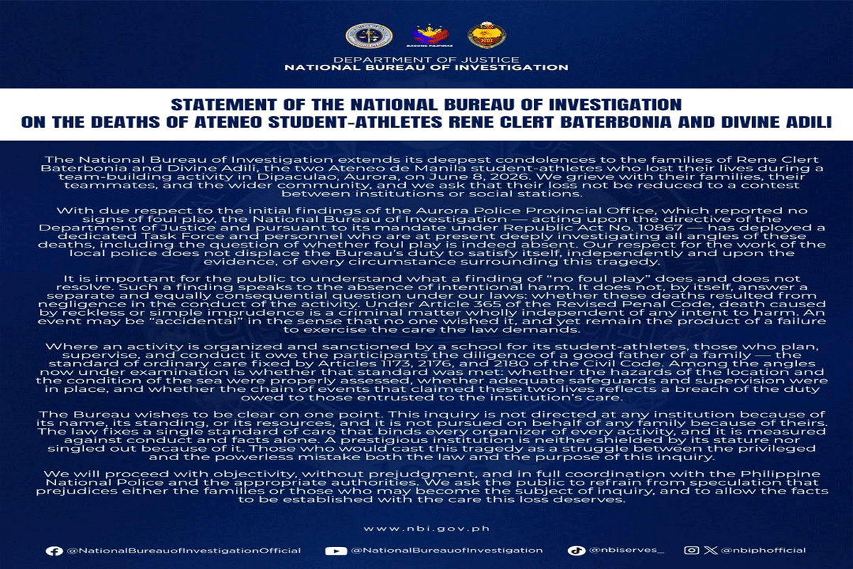 Statement