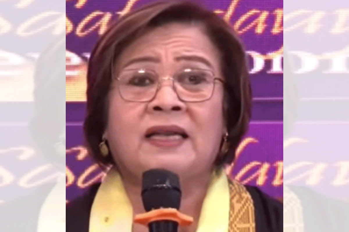 Rep. Leila de Lima