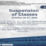 Suspended